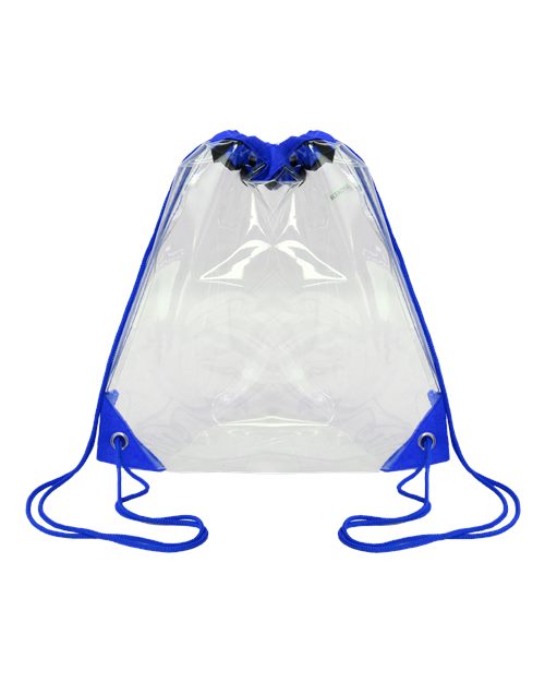 Clear cinch bag best sale