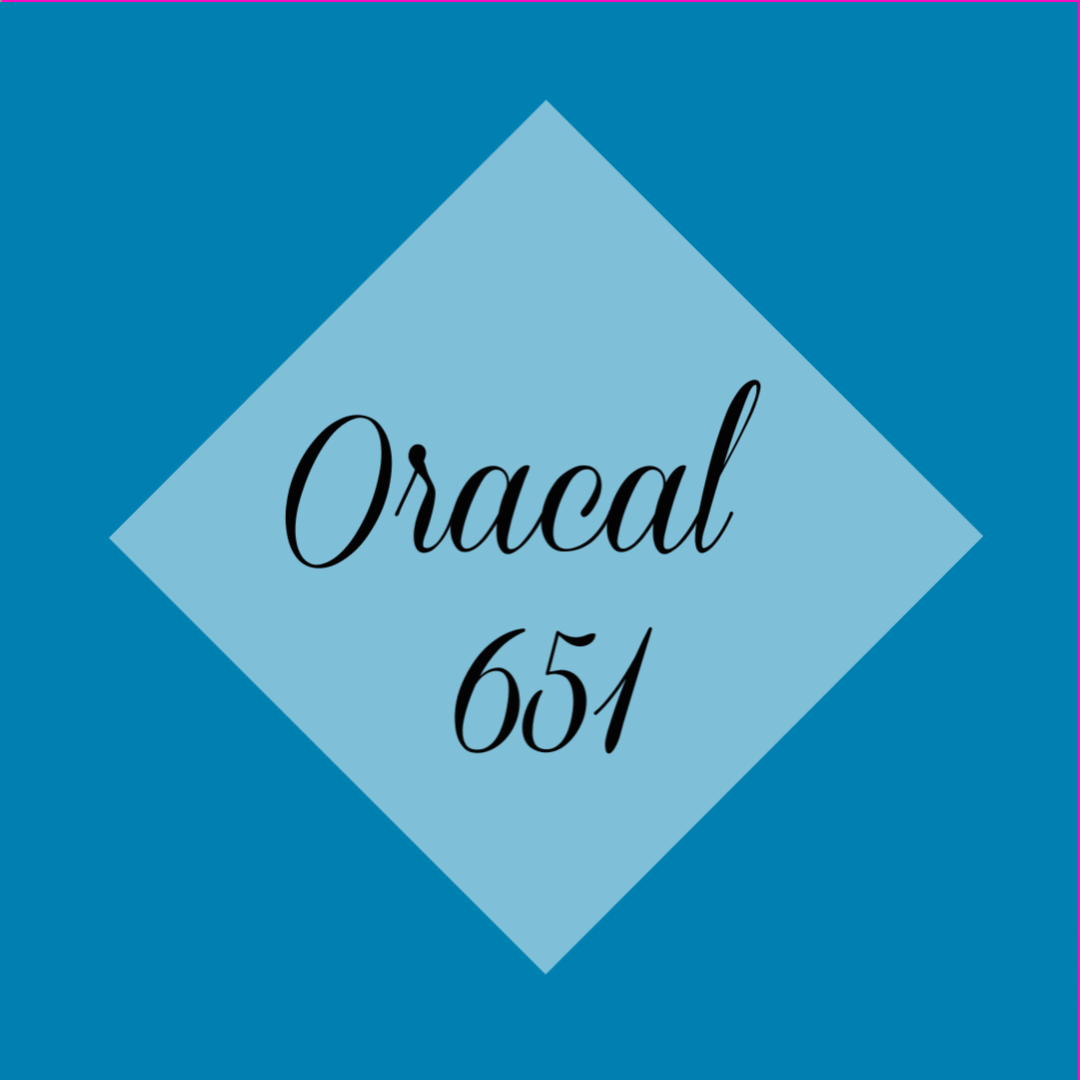 Oracal 651 Glossy Permanent Vinyl 12 Inch x 6 Feet - Lilac