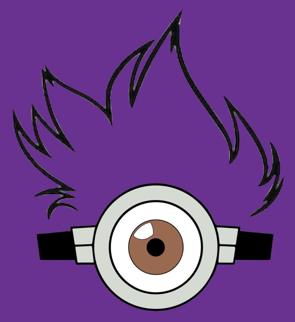 purple minion face