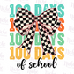 -10096 100 Day Of School Repeat Bow Decal