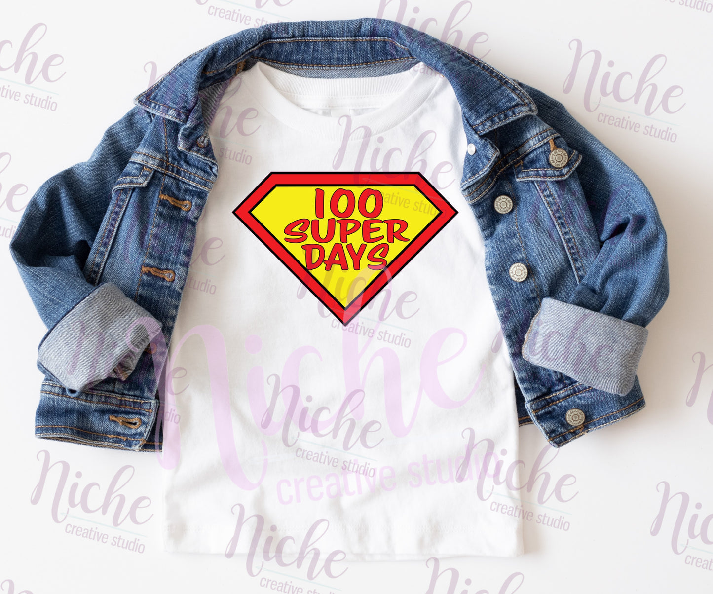 -1023 100 Super Days Decal