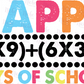 -1056 Happy 100 Days of Math Decal