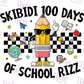 -1101 Skibidi 100 Days School Decal