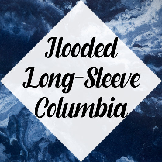 Hooded Holloway Long Sleeve - Columbia Blue