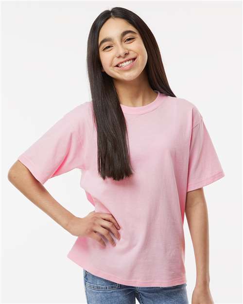 M&O Youth Tee - Light Pink