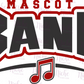 -BAN5158 Band Mascot Decal