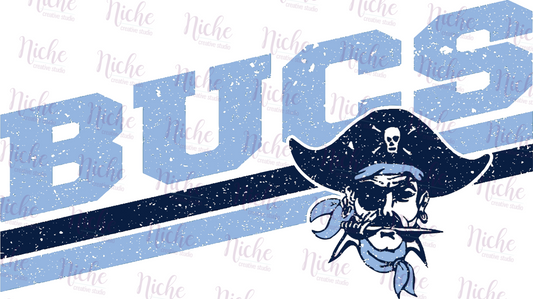 -BAR1908 Barbe Bucs Decal