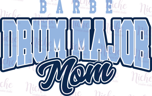 -BAR1988 Barbe Drum Major Mom Decal