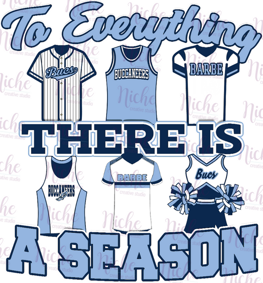 -BAR3056 Everything There is a Season Decal