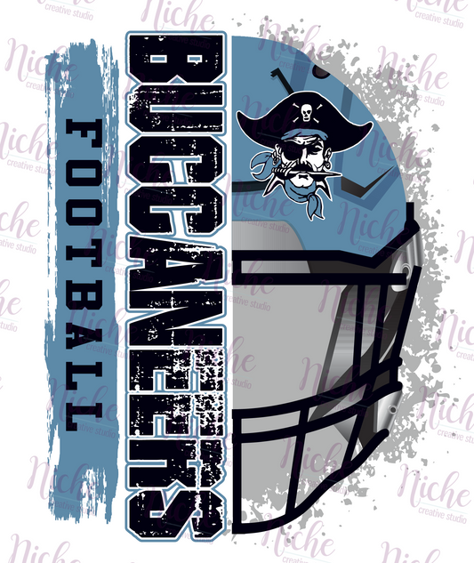 - BAR306 Barbe Football Helmet Decal