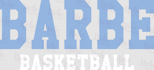 -BAR5035 Barbe Basketball Decal