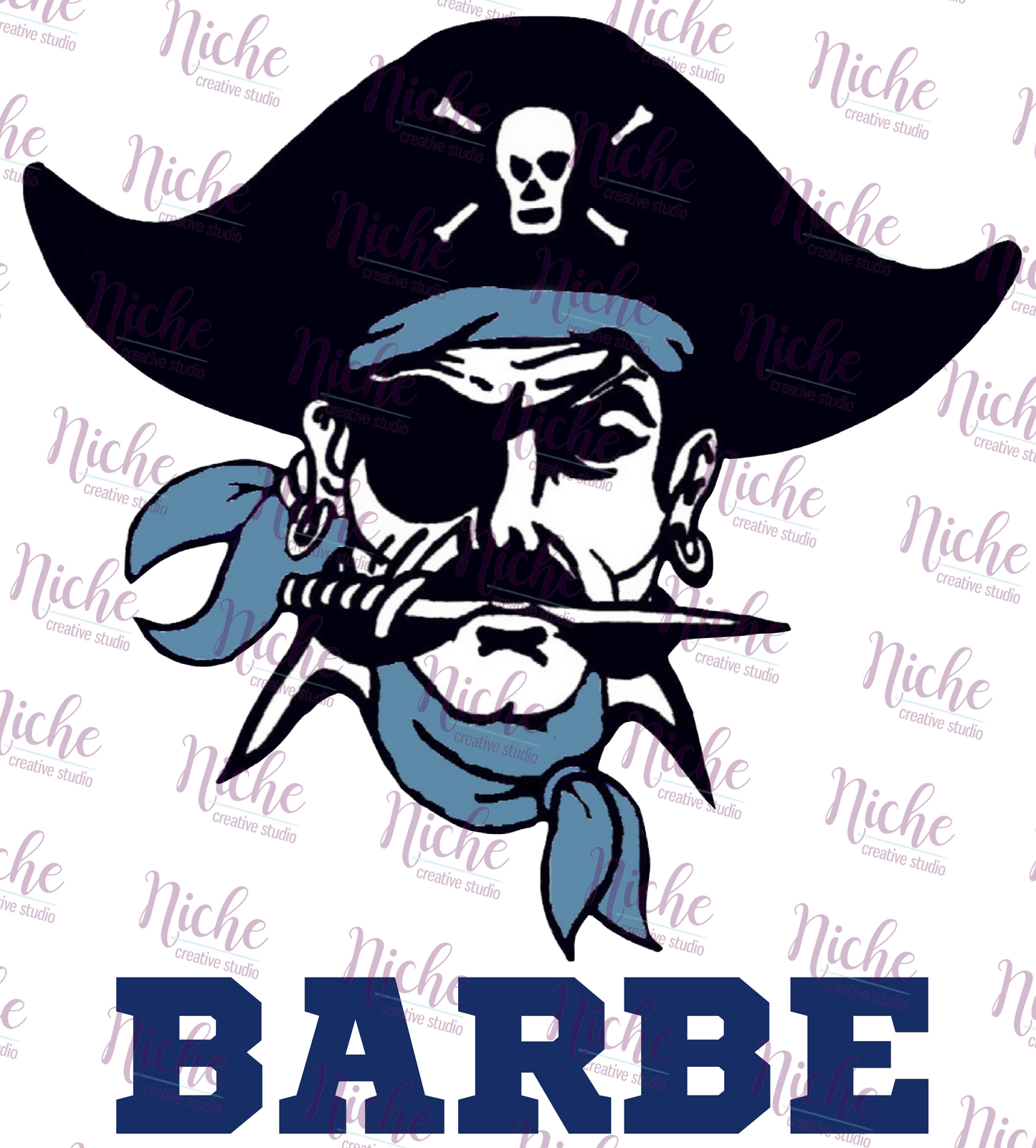 - BAR569 Barbe Bucs Decal