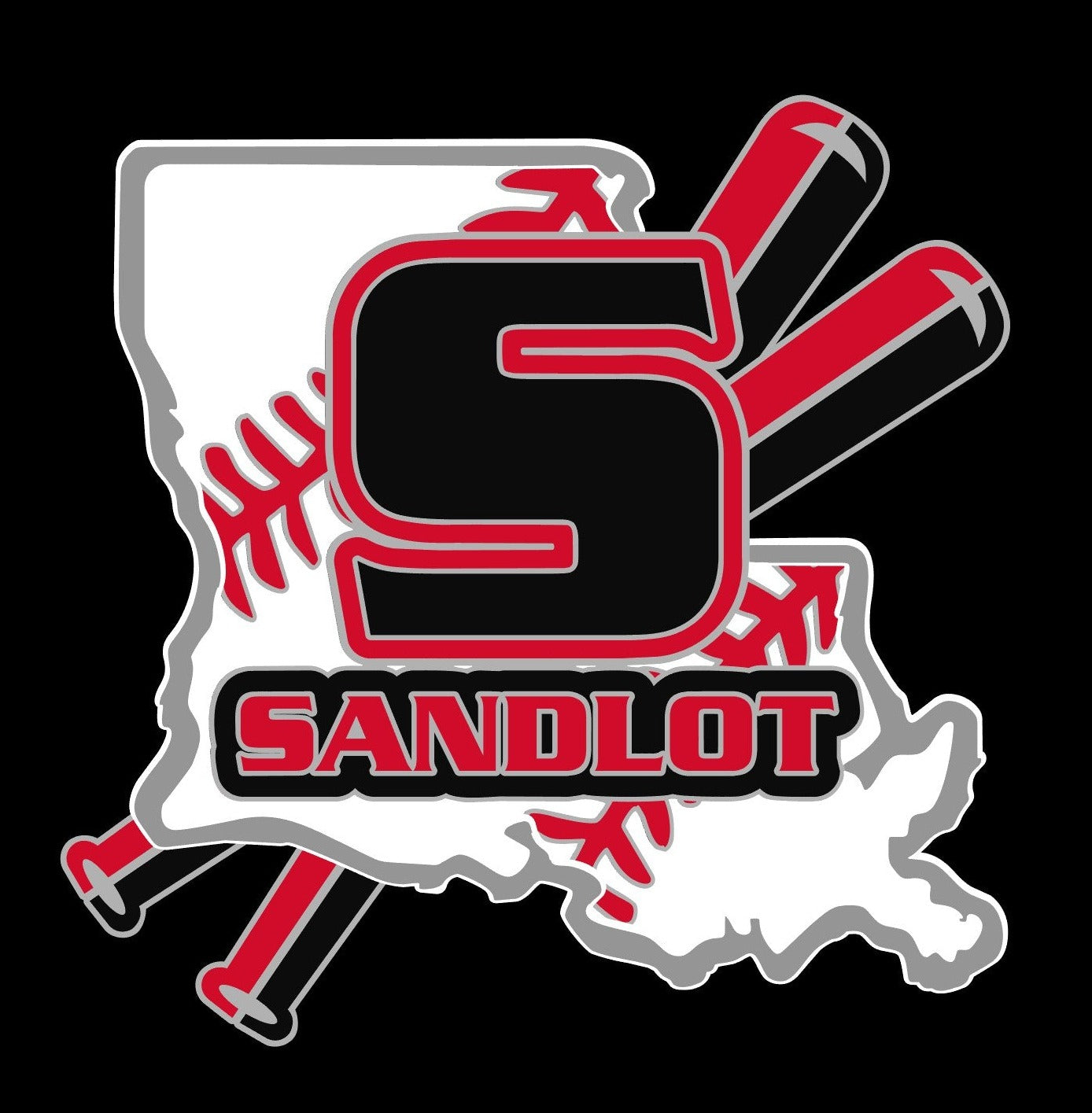 - BAS1874 Sandlot Baseball Decal