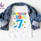 -BIR1344 Birthday Boy 7 Decal