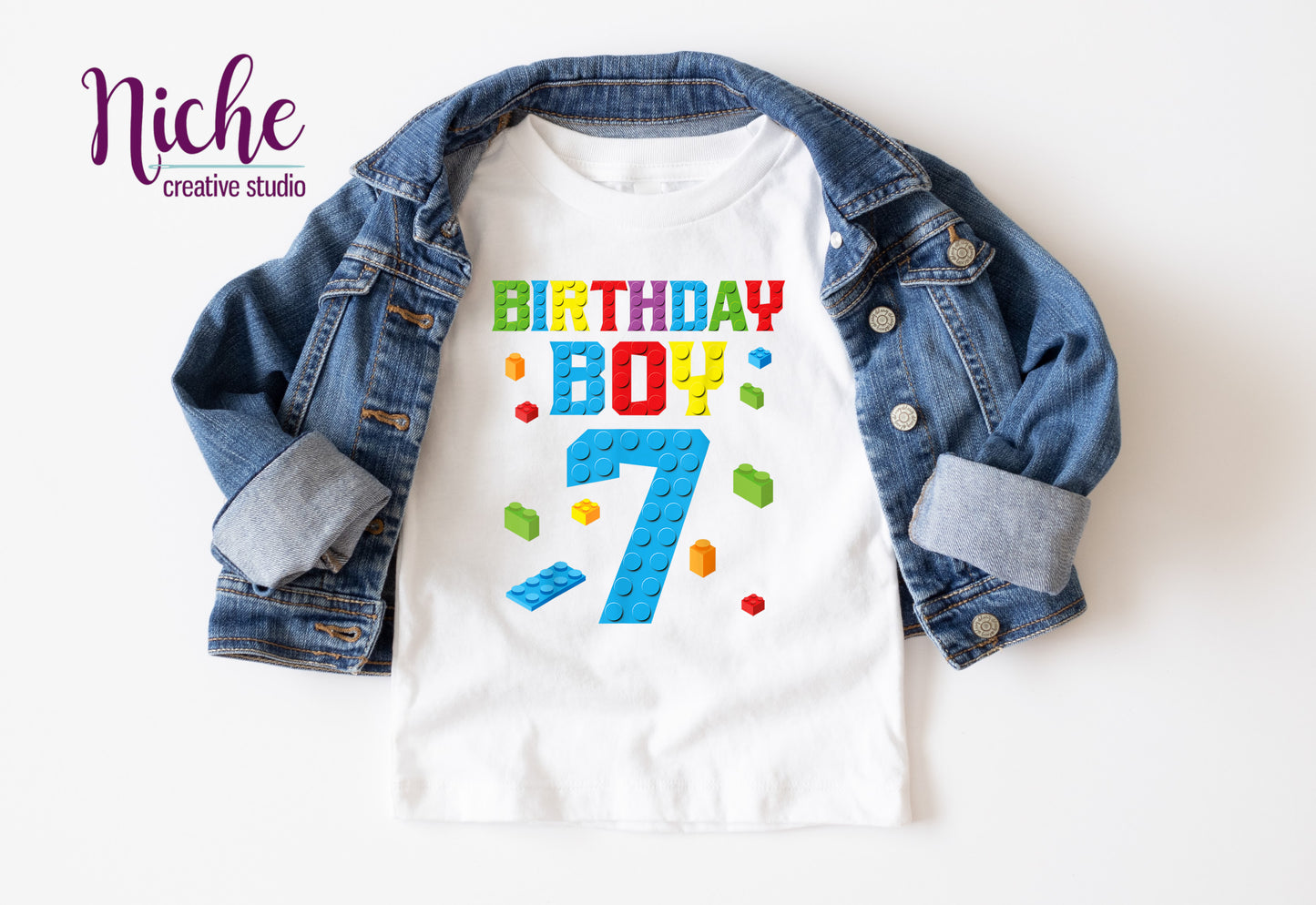 -BIR1344 Birthday Boy 7 Decal