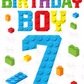 -BIR1344 Birthday Boy 7 Decal