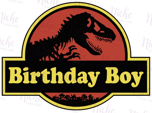 -BIR2931 Birthday Boy Dino Decal