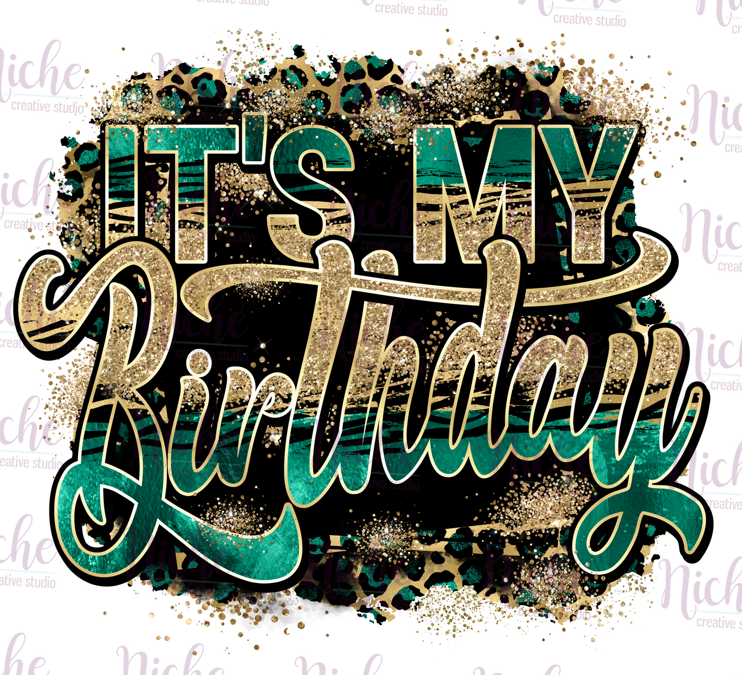 -BIR5183 It's My Birthday Decal