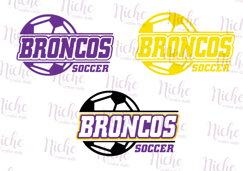 -bro3101 Broncos Soccer Decal – Niche Creative Studio