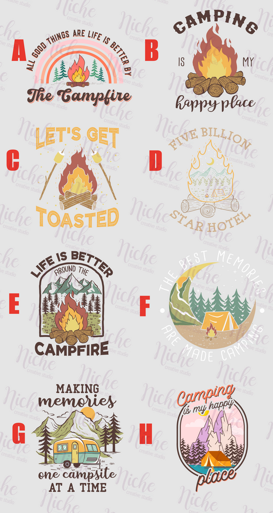 -CAM1699 Campfire Decal