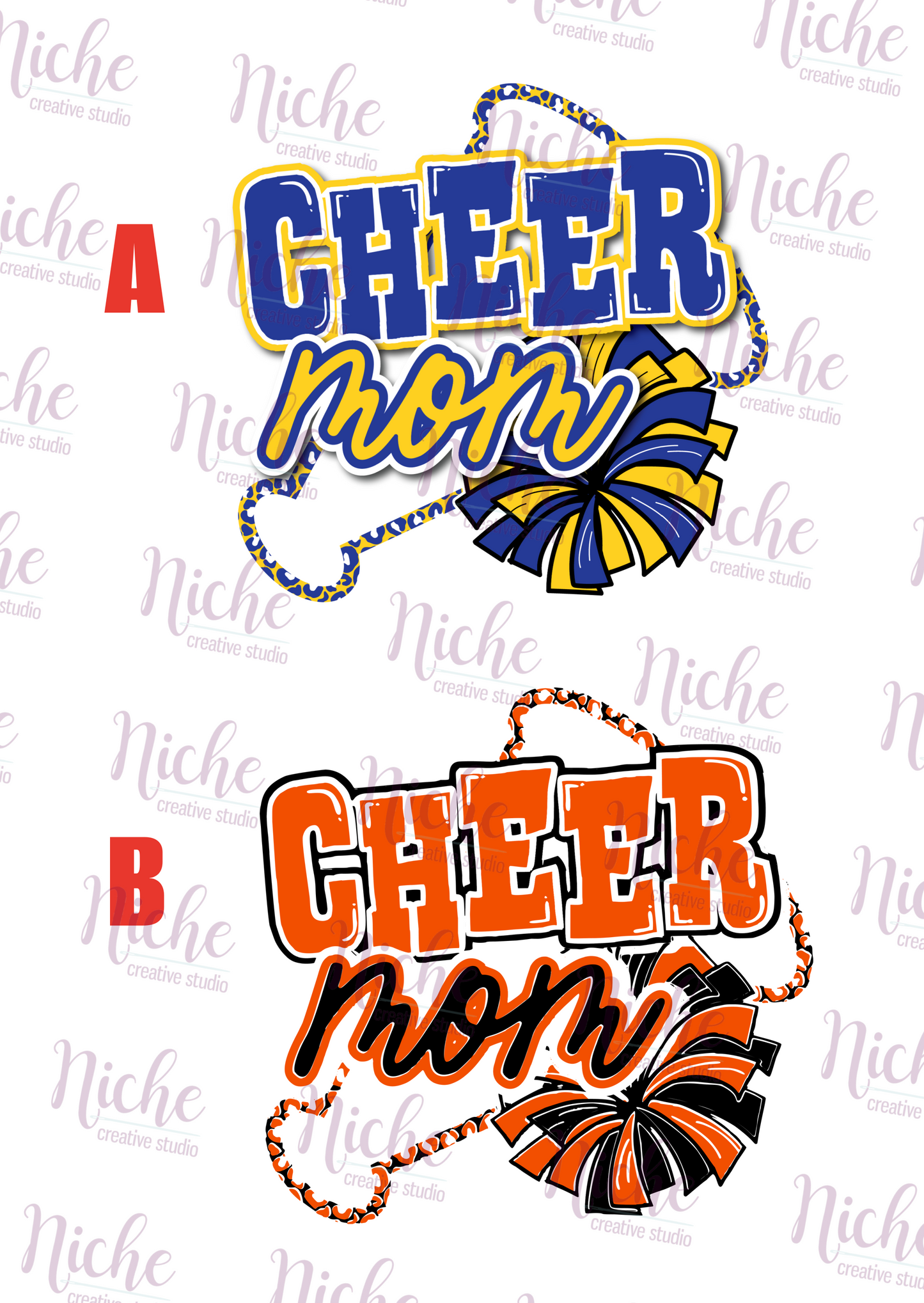 -CHE2024 Cheer Mom Decal