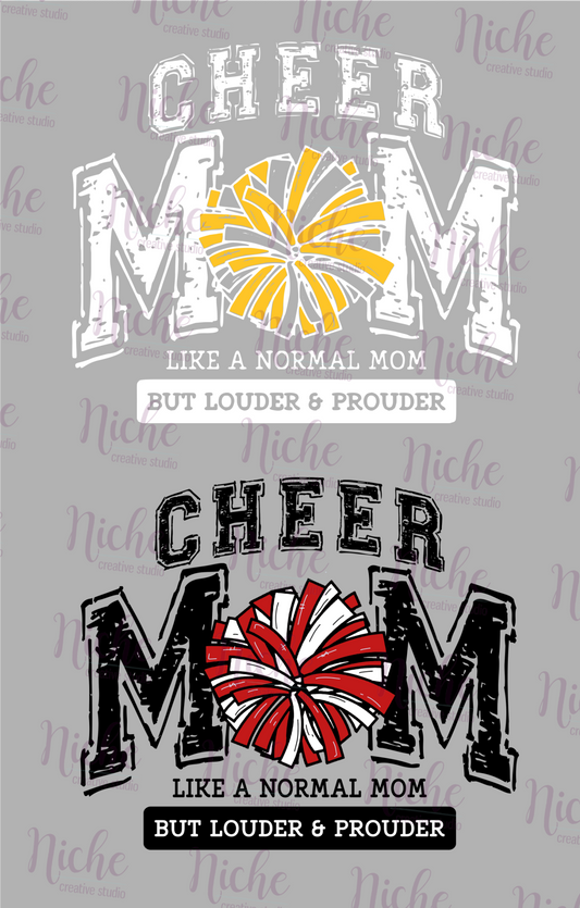 -CHE2033 Cheer Mom but Louder Decal