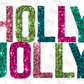 -CHR1020 Holly Jolly Decal