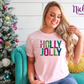 -CHR1020 Holly Jolly Decal