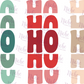 -CHR1133 Ho Ho Ho Decal