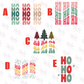 -CHR1133 Ho Ho Ho Decal