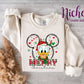 -CHR2593 Mouse Merry Christmas Decal