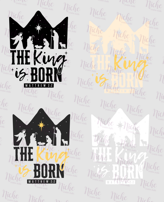 -CHR5481 The King is Born Decal