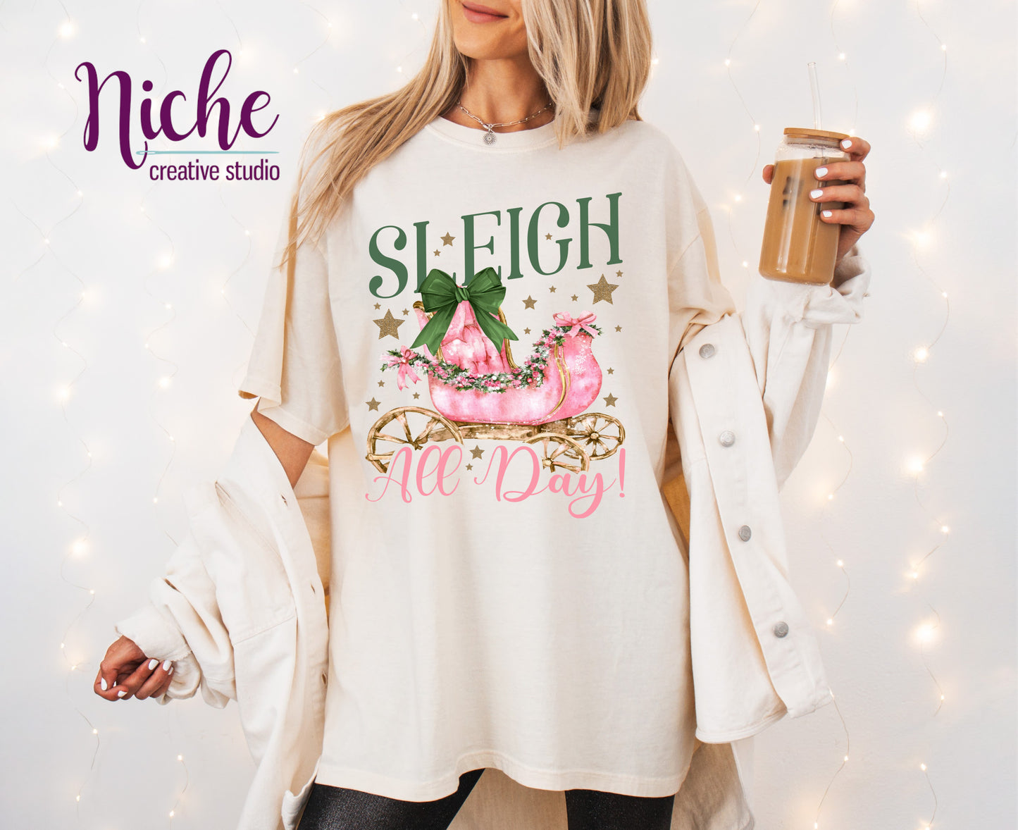 -CHR5600 Pink Sleigh All Day Decal