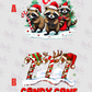 -CHR5605 Candy Cane Crew Decal