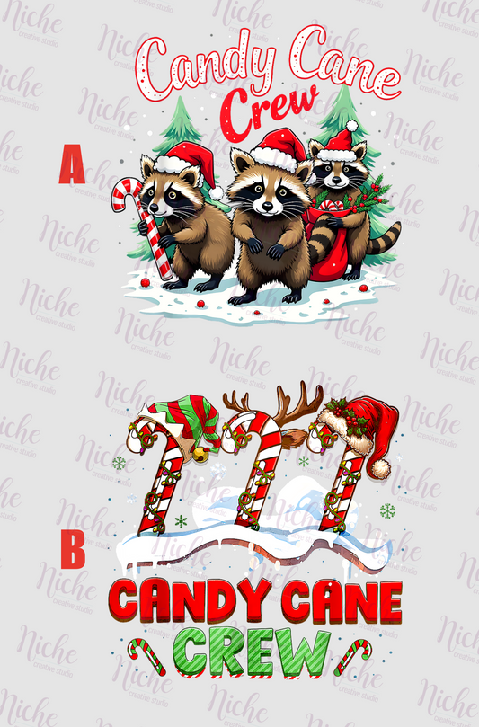 -CHR5605 Candy Cane Crew Decal