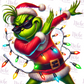 -CHR5617 Grinch Dabbing Decal