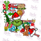 -CHR5623 Grinch Louisiana Decal