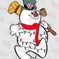 -CHR5628 Frosty Snowman Decal