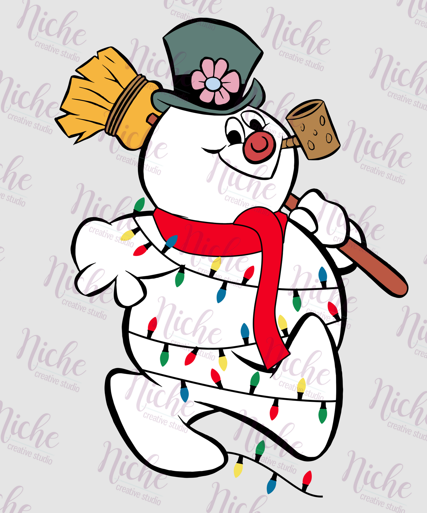 -CHR5628 Frosty Snowman Decal