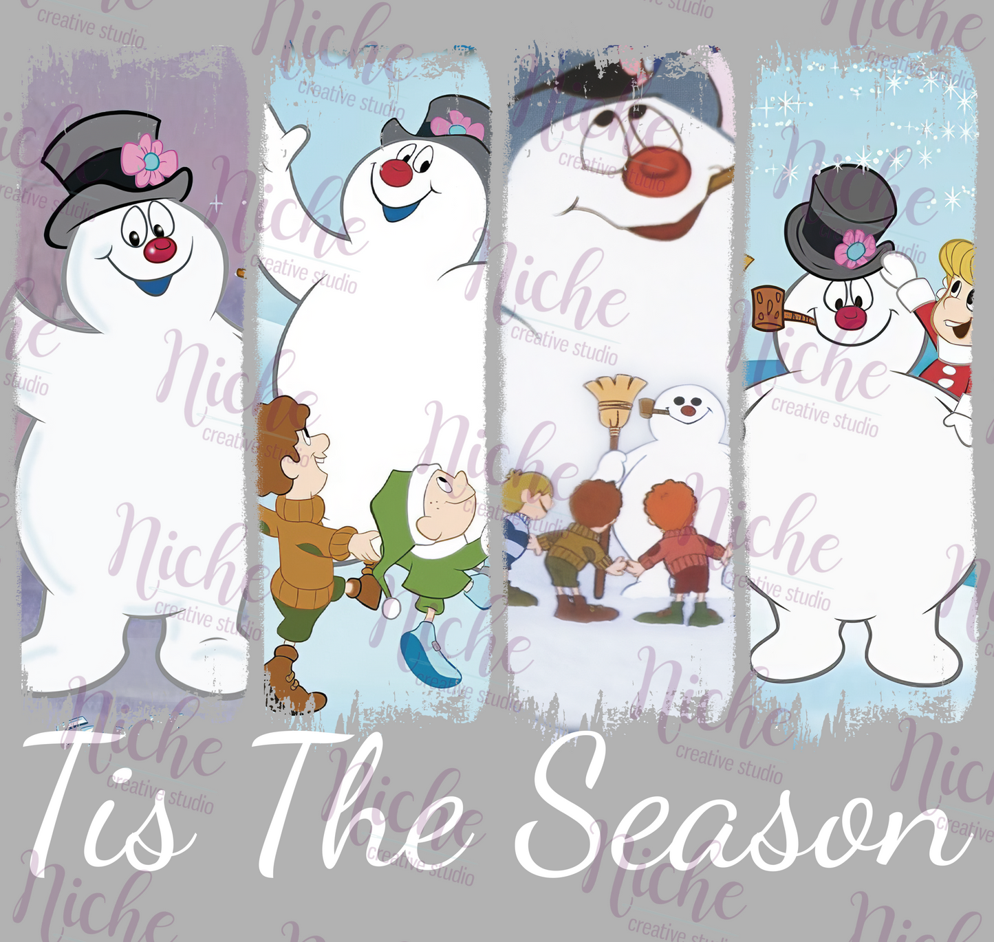 -CHR5632 Tis The Season Frosty Decal