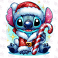 -CHR6001 Christmas Blue Guy Decal