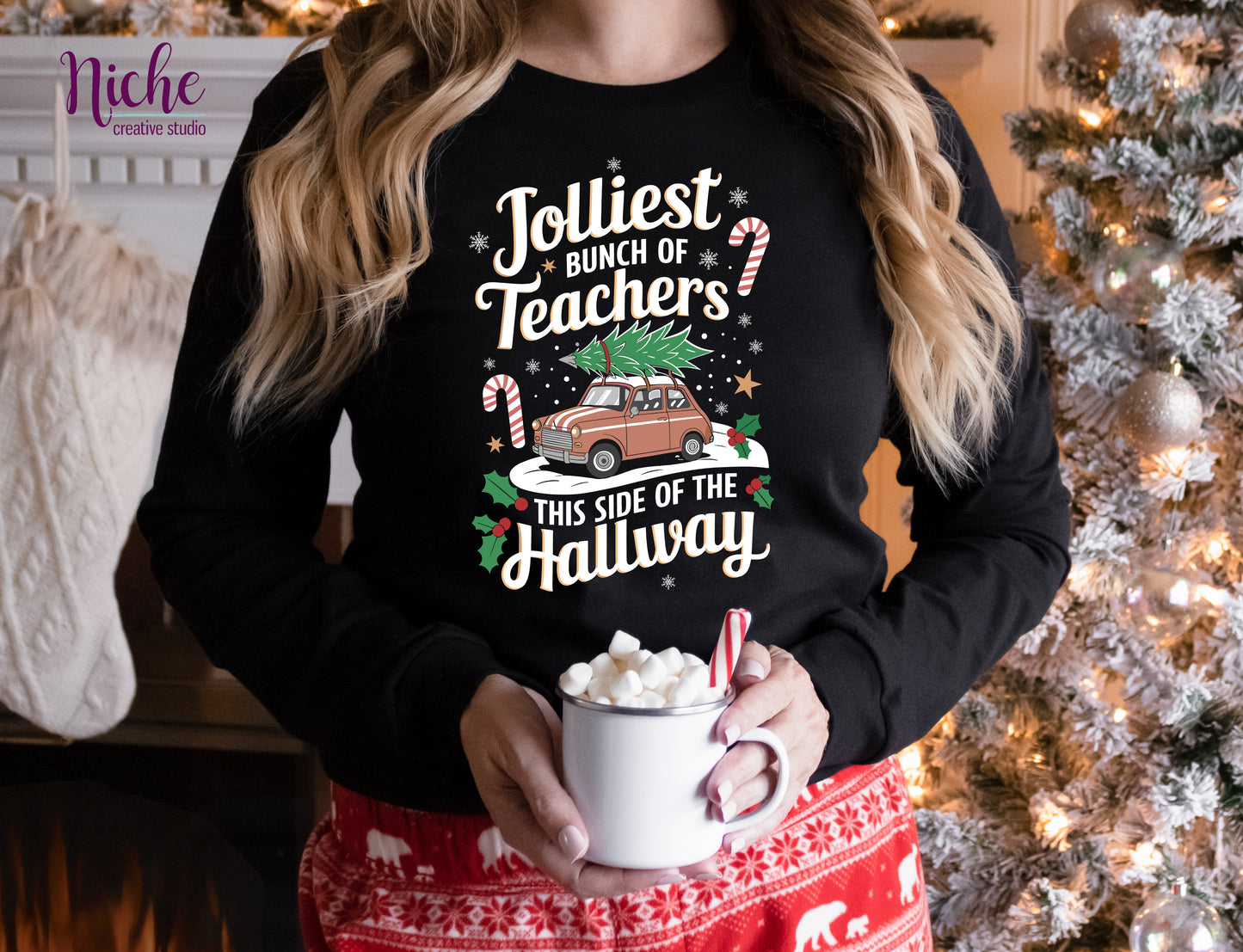 -CHR6010 Jolliest Bunch Of Teachers Decal