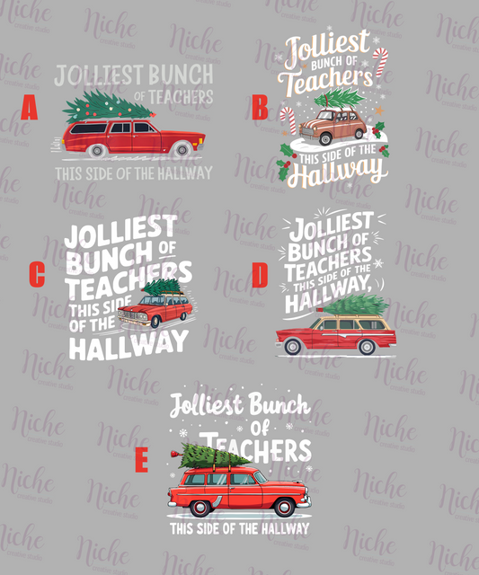 -CHR6010 Jolliest Bunch Of Teachers Decal