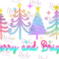 -CHR6019 Merry and Bright Decal