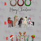 -CHR6022 Christmas Spirit Horse Theme Decal