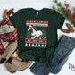 -CHR6030 Horse Christmas Sweater Decal