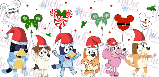 -CHR985 Christmas Friends Decal