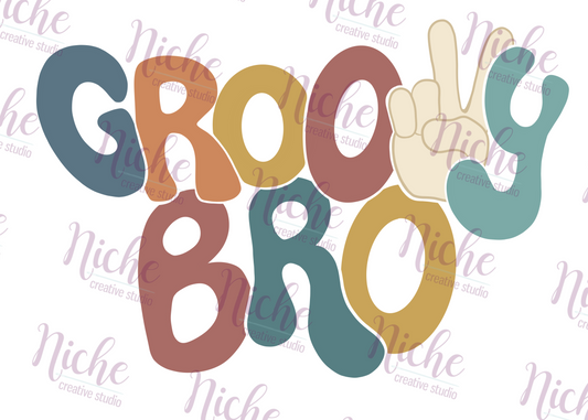 -DEC5461 Groovy Bro Decal