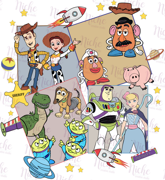 -DIS910 Toy Story Cards Decal