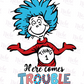 -DRS5059 Trouble Decal